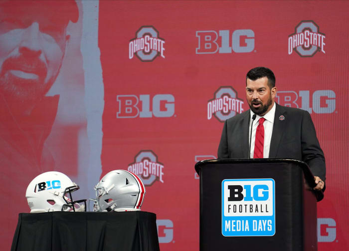 Ryan Day 2022 Big Ten Football Media Days